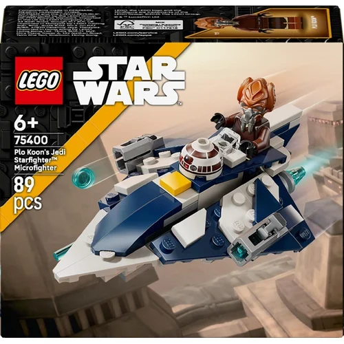 LEGO Star Wars Plo Koon's Jedi Starfighter Microfighter 75400 image 1