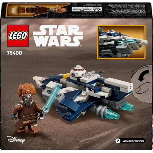 LEGO Star Wars Plo Koon's Jedi Starfighter Microfighter 75400 image 2