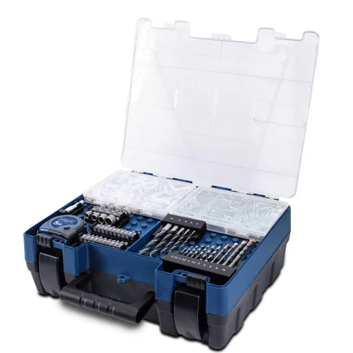 Scheppach DTB20ProS 206 priedai 20V Li-ion 2x2.0 Ah image 2