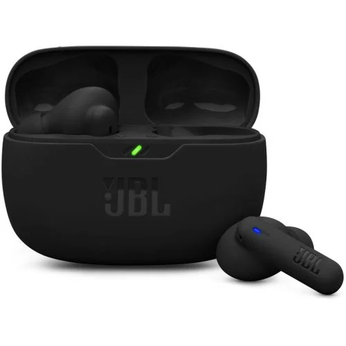 JBL Vibe Beam 2 TWS belaidės ausinės, juodos image 1