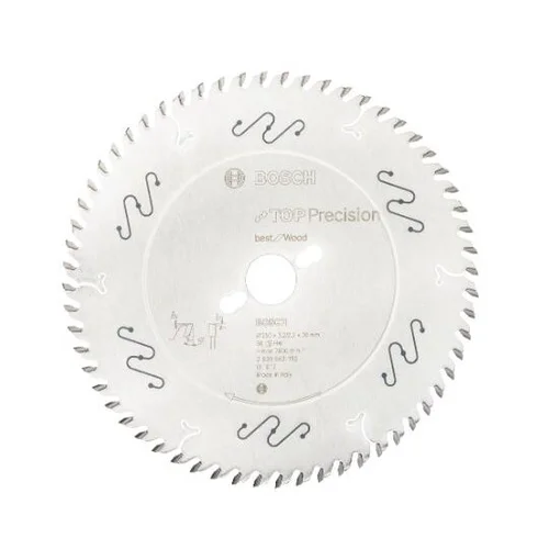 Bosch Pjovimo diskas medienai 250x30x3,2 mm Z60 2608642112 image 1