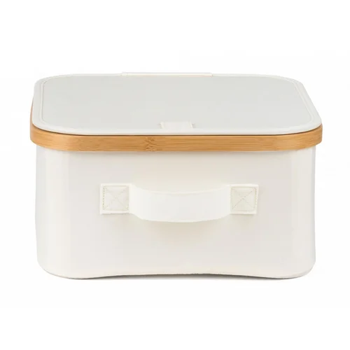 G21 63555306 Sandėliavimo dėžė 30x30x15 cm Smėlinė image 2