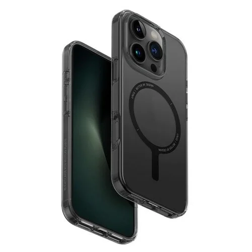 Uniq Clario dėklas iPhone 16 Pro Max, 6,9 col., dūminis image 1