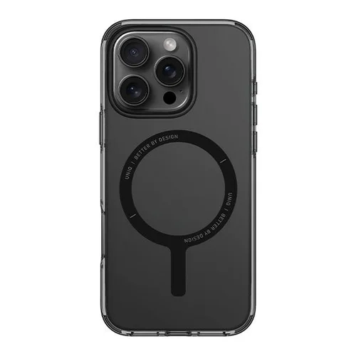 Uniq Clario dėklas iPhone 16 Pro Max, 6,9 col., dūminis image 2
