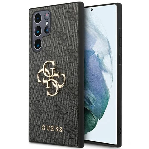 Guess GUHCS23L4GMGGR dėklas Samsung Galaxy S23 Ultra, pilkas image 1