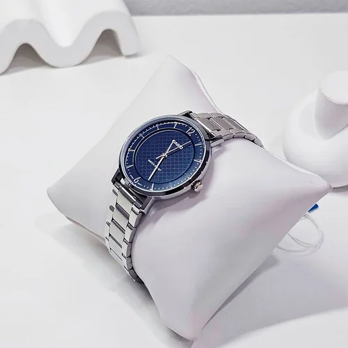CASIO LTP-VT04D-2A moteriškas laikrodis, mėlynas ciferblatas image 2