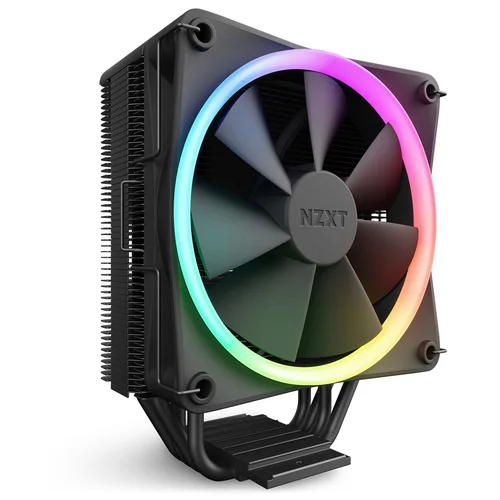 NZXT T120 RGB procesoriaus aušintuvas 120 mm juodas image 1