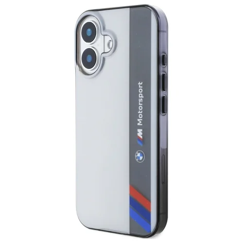 BMW Motorsport IML dėklas iPhone 16 Plus, pilkas image 2