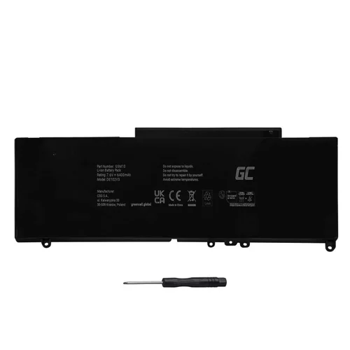 Žaliosios ląstelės DE102V3 6200 mAh baterija image 3