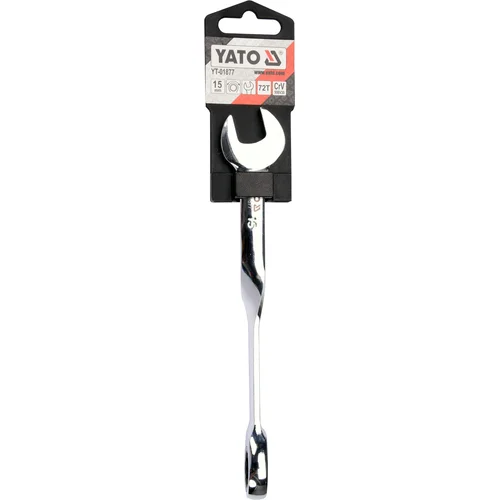 YATO YT-01877 kombinuotas terkšlinis raktas 15 mm image 2