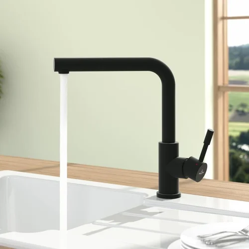 Plautuvės maišytuvas VILLEROY&BOCH 96970106, Juodas matinis image 2