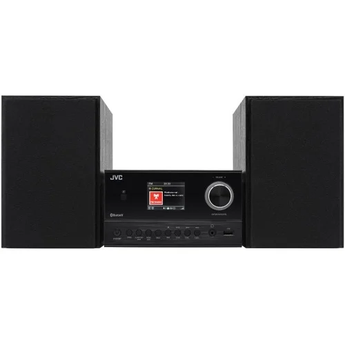 JVC UX-E225B mini hi-fi sistema, juoda image 1