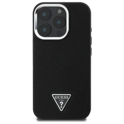 Guess GUHMP16XPGTSPSK kietas dėklas iPhone 16 Pro Max, juodas image 3