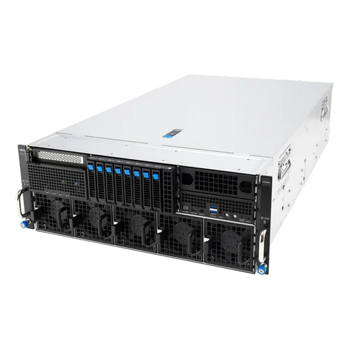 ASUS ESC8000A-E13 4U sidabrinis serveris image 1