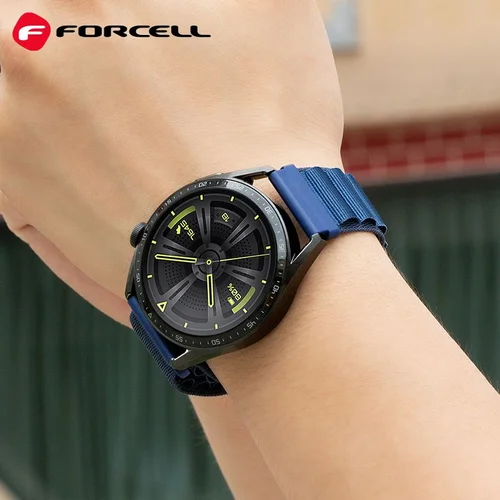 FORCELL F-DESIGN FS05 dirželis, 20 mm, tamsiai mėlynas image 2