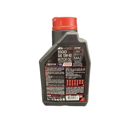 Motul Ester 5100 motociklų tepalas 10W-40, 1 L image 2