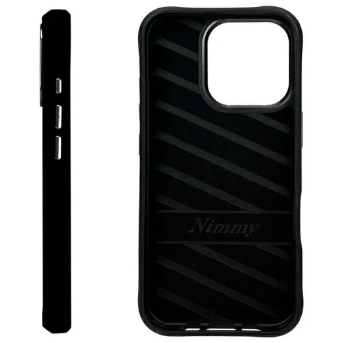 Nimmy Cool&Cute 2.0 dėklas iPhone 16 Pro, juodas image 2