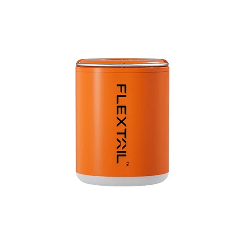 Flextail Tiny Pump 2X siurblys ir žibintas, oranžinis image 1