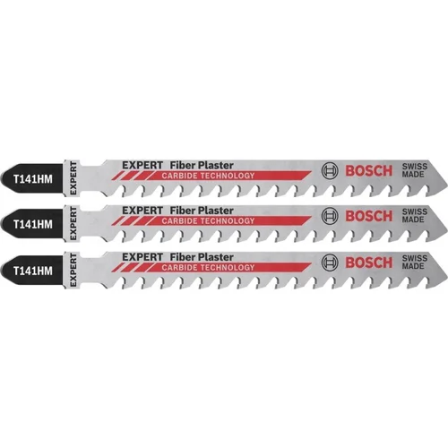 BOSCH Expert Fiber Plaster T 141 HM pjūkleliai, 3 vnt. image 1