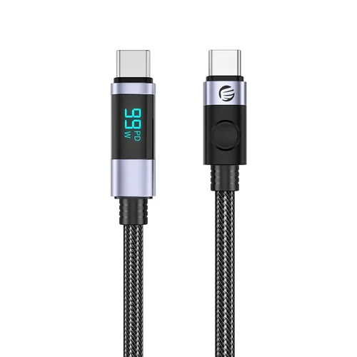 Orico LDC2C USB-C–USB-C PD 100 W kabeliai, 2 m, 2 vnt., juodi image 1