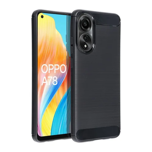 CARBON dėklas OPPO A78 5G, juodas image 1