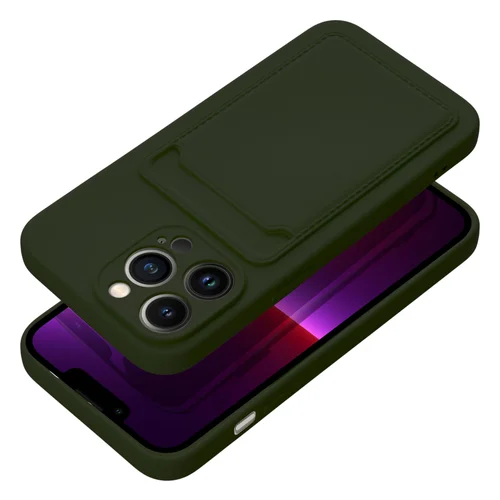 KARDŲ silikoninis dėklas Xiaomi Redmi Note 12 5G, žalias image 2