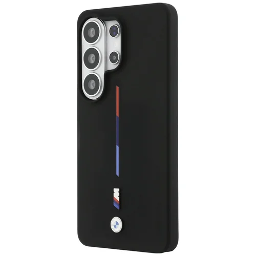 BMW M Tricolor Line MagSafe silikoninis dėklas Samsung Galaxy S26 Ultra, juodas image 2