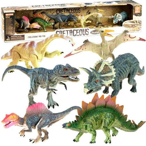 Dinozaurų figūrėlių rinkinys ZA2051, 6 vnt. image 1