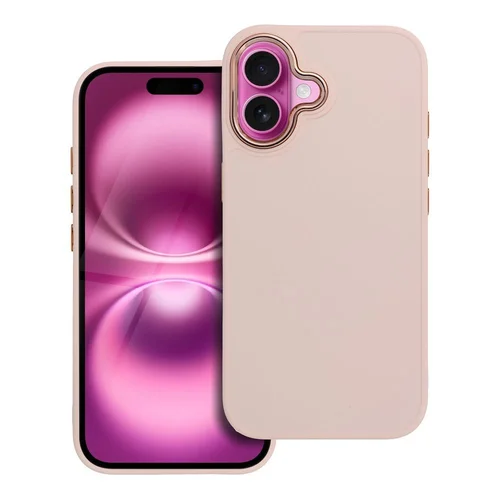 FRAME dėklas iPhone 16 pudros rožinės spalvos image 1