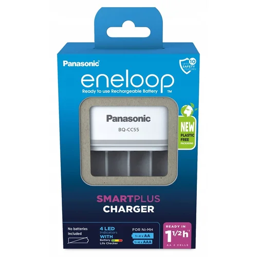 Panasonic Eneloop Smartplus BQ-CC55 įkroviklis image 1