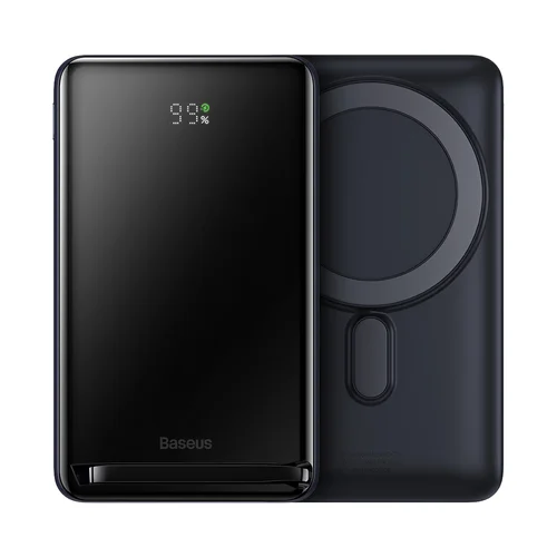 Baseus PPCX000203 MagSafe išorinė baterija 10000 mAh 20 W, tamsiai mėlyna image 2
