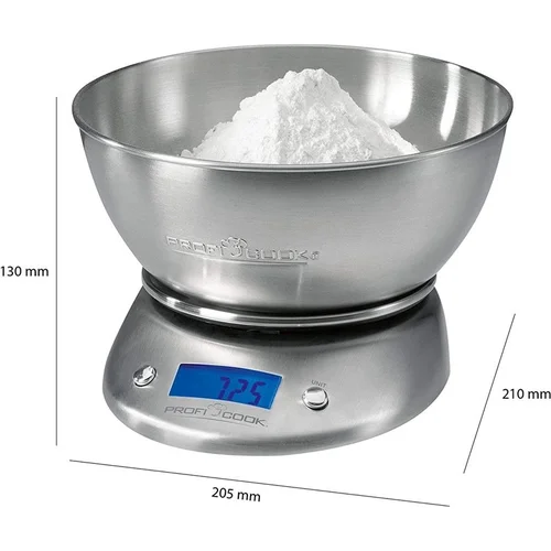 Proficook PC-KW 1040 Elektroninės virtuvinės svarstyklės 5 kg image 2