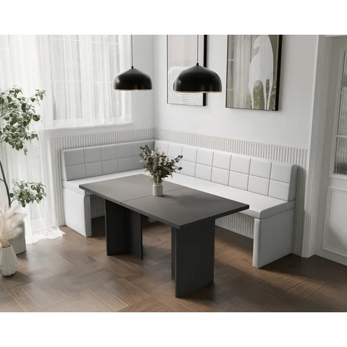 MELVIN virtuvinis kampas, kairinis, Soft 17, 142 × 196 cm image 1