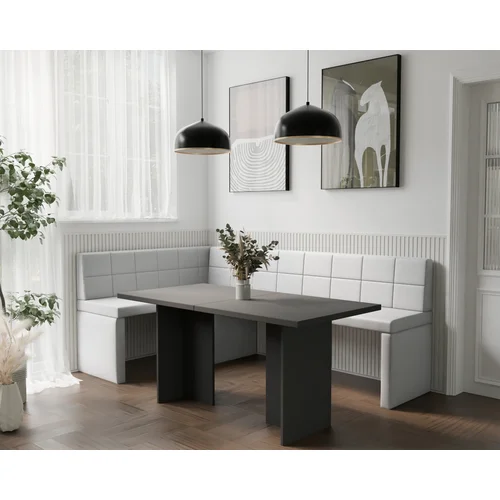 MELVIN virtuvinis kampas, kairinis, Soft 17, 142 × 196 cm image 3
