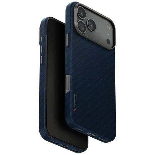 Uniq Keva EDGE Magclick įkrovimo dėklas iPhone 17 Pro Max, mėlynas image 1
