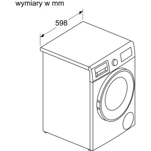 BOSCH WNA13401PL skalbimo-džiovinimo mašina 8/5 kg image 2