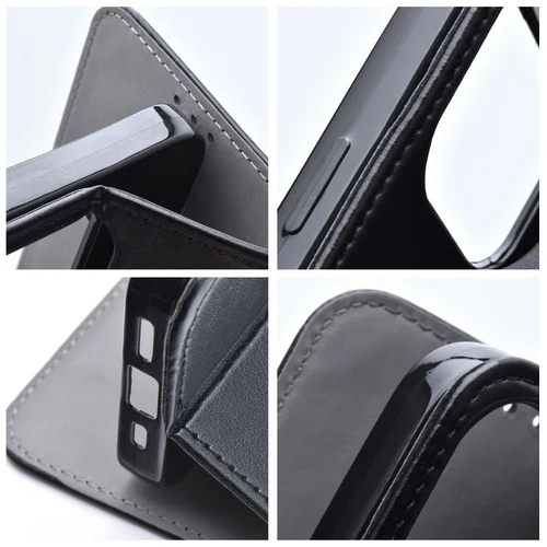 SMART MAGNETO knygos dėklas HONOR Magic 7 PRO, juodas image 3