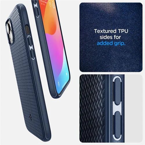 Spigen Mag Armor MagSafe dėklas iPhone 15 Plus, mėlynas image 2