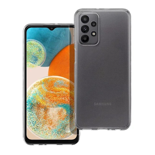 Samsung A23 5G skaidrus dėklas 2 mm su kameros apsauga image 1
