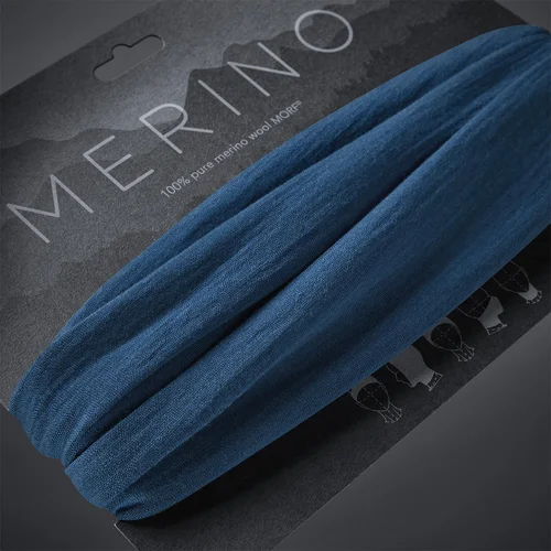 Merino vilnos Beechfield B916 mova – Vienas dydis, Plieninė mėlyna image 3