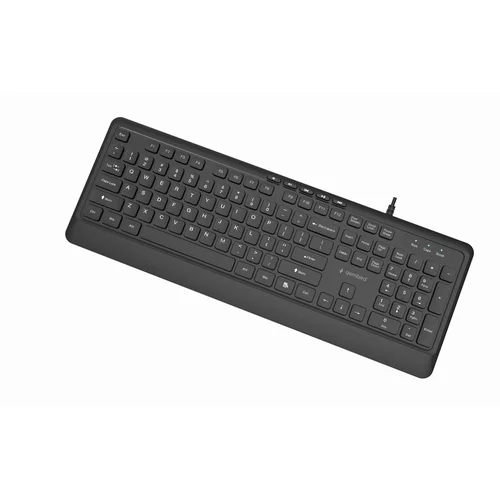 Gembird KB-MCH-05 Slim klaviatūra, juoda, JAV išdėstymas image 3