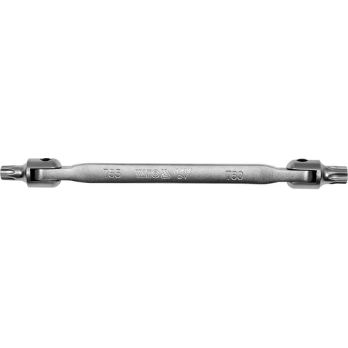 YATO YT-05315 šarnyrinis dvipusis Torx raktas T55XT60 image 2