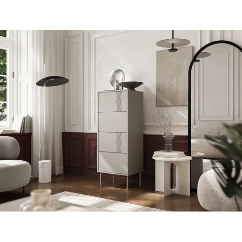 Cama 4S TRESSE komoda 50 × 40 × 125 cm Cashmere matinė image 3