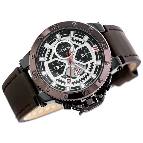 NAVIFORCE NF9159 vyriškas laikrodis, juodas image 2