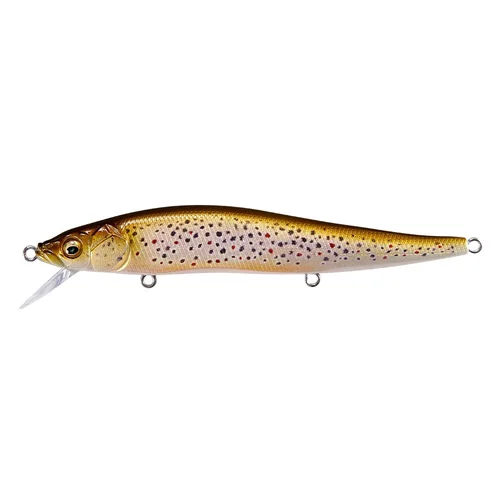 Megabass GH110 Great Hunting vobleris 110,5 mm 13,5 g Brown Trout image 2