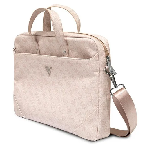 Guess Saffiano 4G rankinė 16 col. nešiojamam kompiuteriui, rožinė image 2