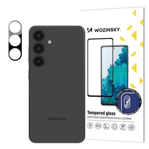 Wozinsky Full Camera Glass Samsung Galaxy S24 9H grūdintas stiklas image 1