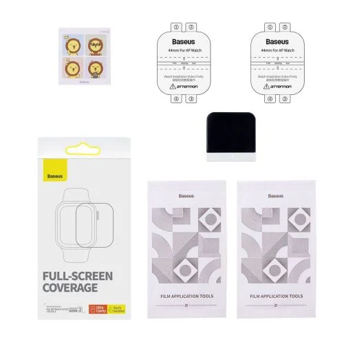 Baseus NanoCrystal plėvelė Apple Watch 44 mm (2 vnt.) image 3