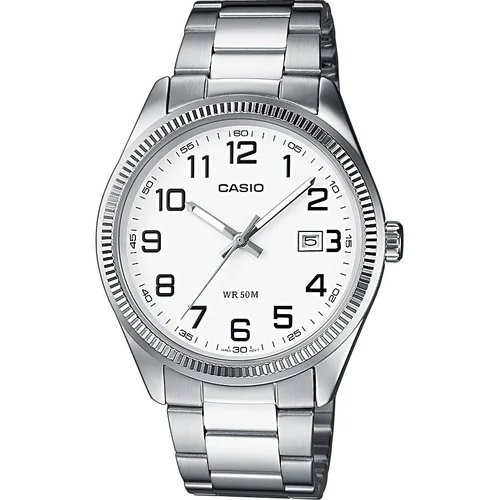 Casio MTP-1302PD-7B vyriškas laikrodis, sidabrinis image 1