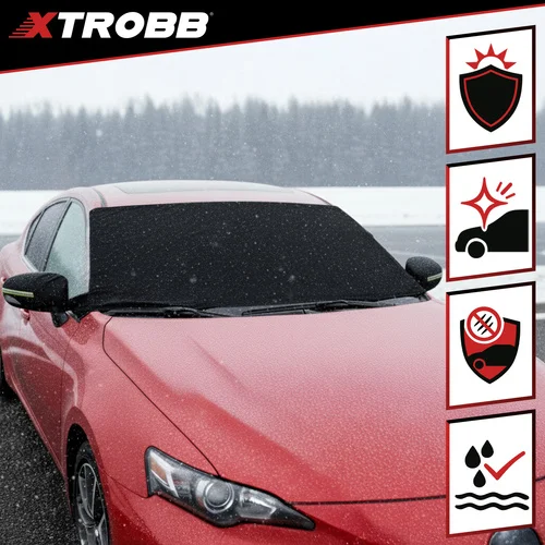 Xtrobb 27186 automobilio langų apsauga 183 × 80 cm image 3
